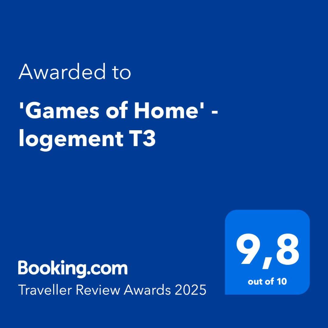 'Games Of Home' - Logement T3 Saint-Egreve Dış mekan fotoğraf